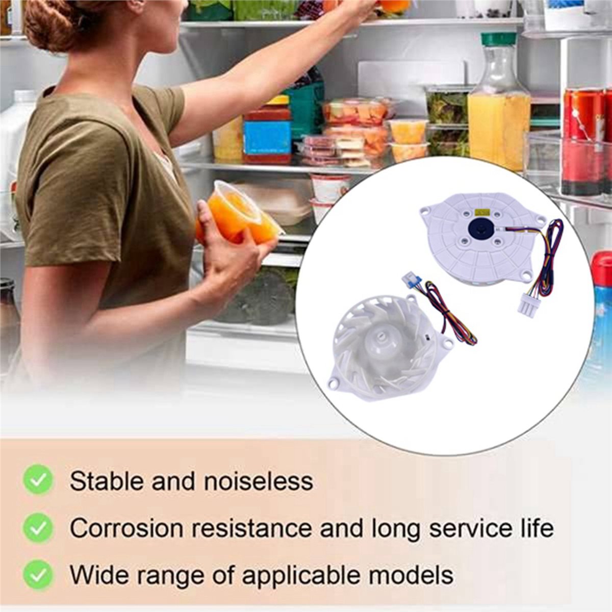 Dc Motor - อัปเดต 3X EAU63503702 ตู้เย็นพัดลมระเหยมอเตอร์สำหรับ LG ตู้เย็น