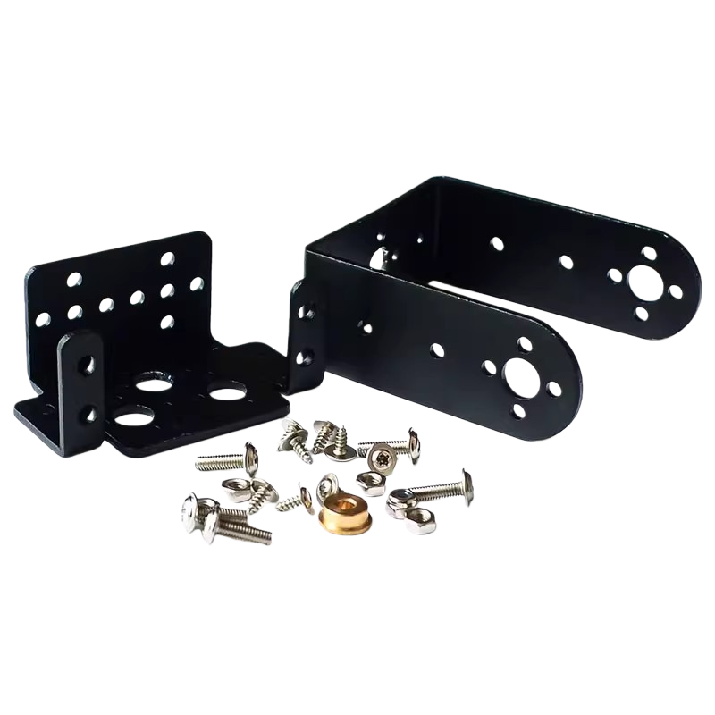 Pan Tilt Bracket - ขาตั้งเซอร์โว MG995 996, อุปกรณ์เสริมแขนหุ่นยนต์แบบสององศาอิสระ, ชุดขาตั้งเซอร์โว, ขาตั้งเซอร์โวแบบแพน-ทิลท์สำหรับ