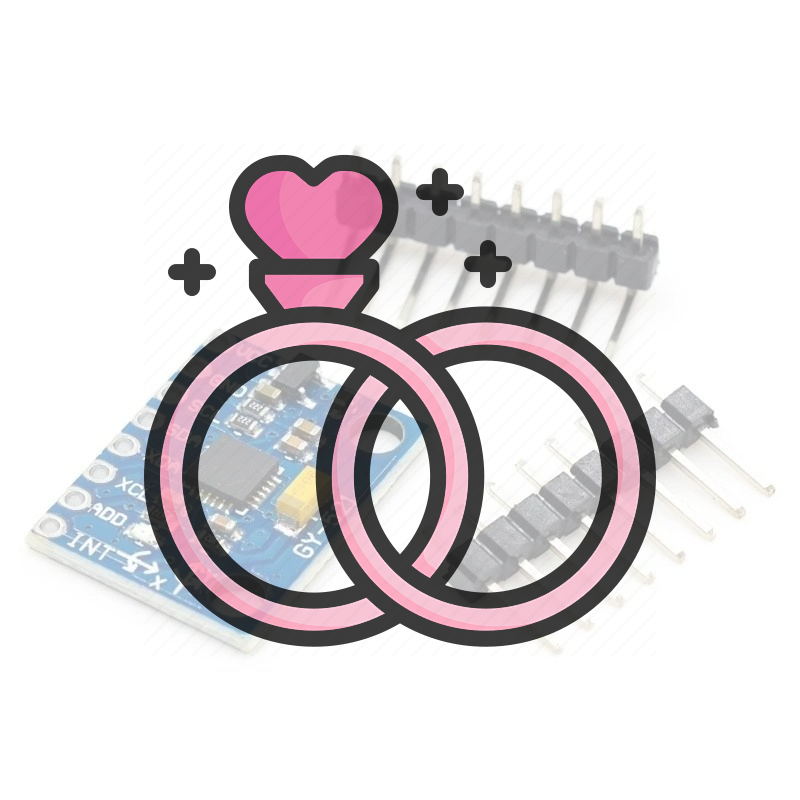 Accelerometer Mpu6050 - 1 ชุด MPU6050 GY-521 เซ็นเซอร์วัดความเร่งและไจโรสโคป 3