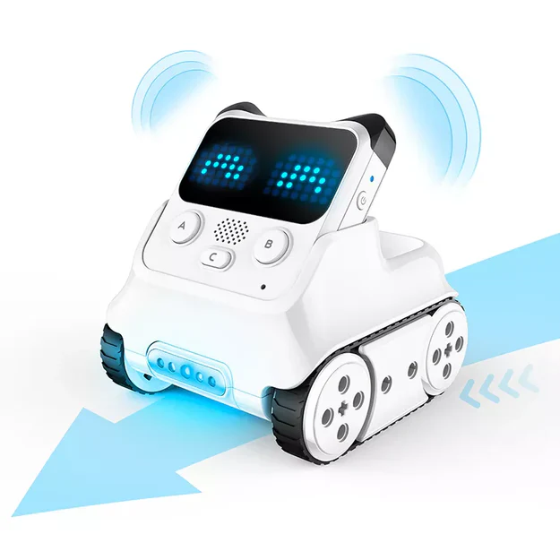 Robotics Kit - เมคบล็อก โคดดี้ ร็อคกี้ หุ่นยนต์อัจฉริยะของเล่นสำหรับเด็ก ชุดการเรียนรู้การเขียนโค้ด Python
