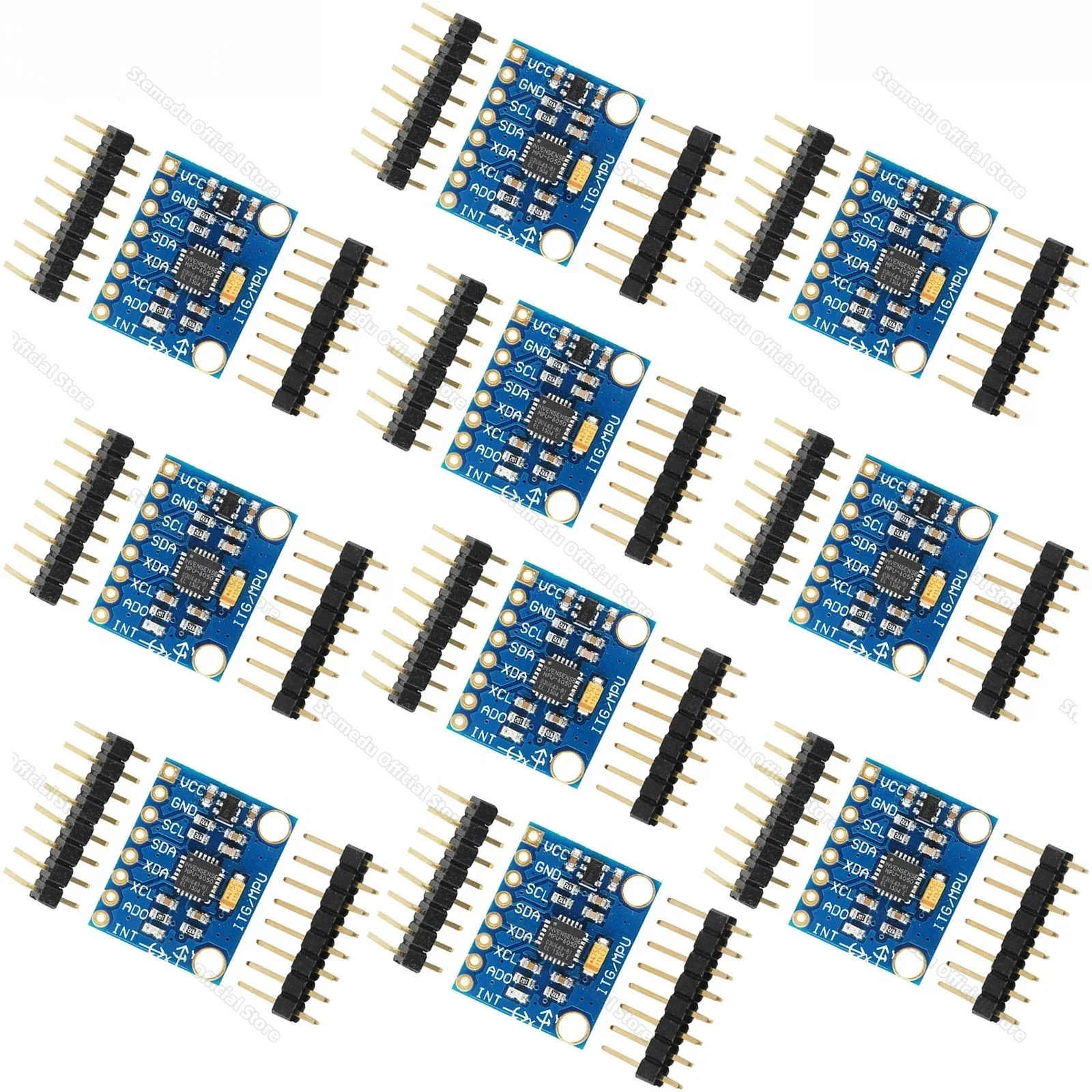 Accelerometer Mpu6050 - GY-521 MPU-6050 โมดูลเซ็นเซอร์ไจโรสโคป 3 แกน บล็อกตัวต่อ