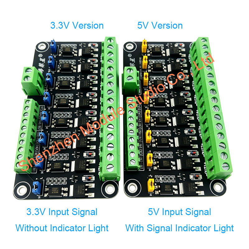 Uln2003 Driver - โมดูล MOSFET 8 ช่อง ไมโครคอนโทรลเลอร์ PLC