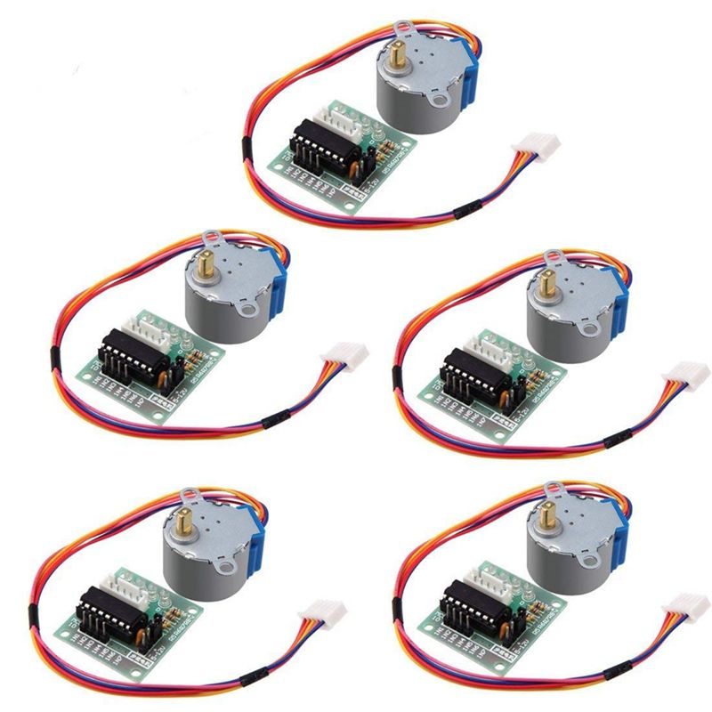 5 ชุด 28BYJ-48 ULN2003 5V สเต็ - 28Byj-48 บทวิจารณ์และราคา