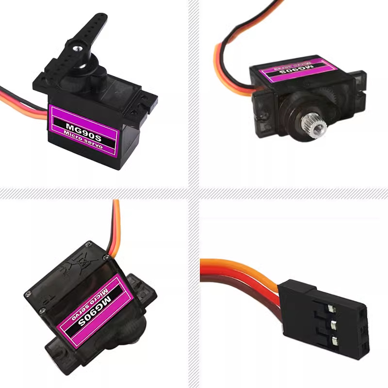 Mg90S 9g ไมโครเซอร์โว เฟืองพลา - Servo Sg90 บทวิจารณ์และราคา