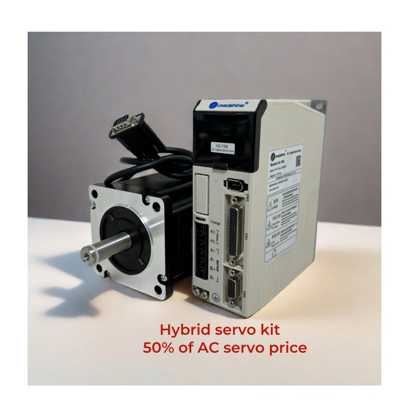 ชุดมอเตอร์เซอร์โว CNC แบบไฮบริ - Servo Kit บทวิจารณ์และราคา