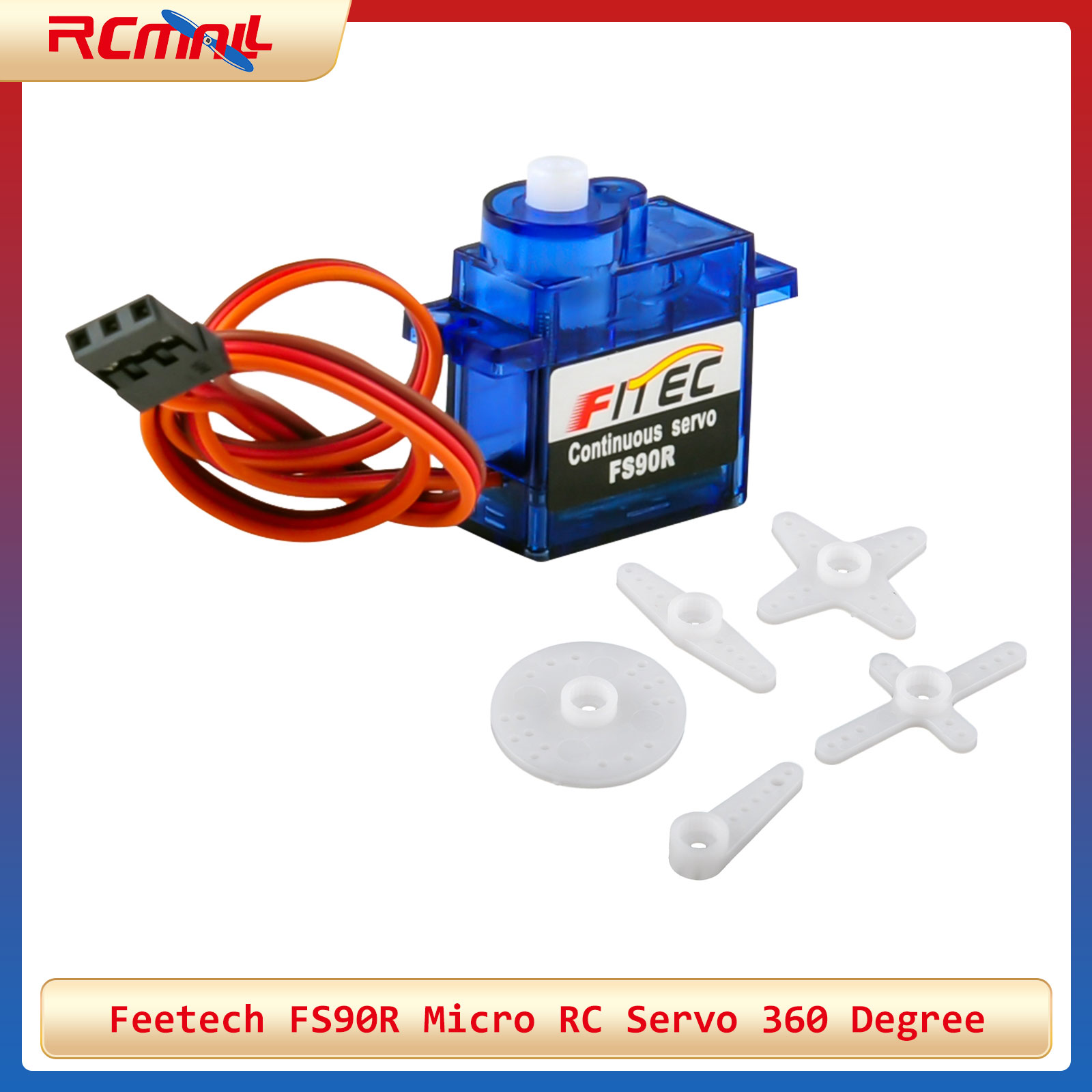 เฟเทค FS90R ไมโคร RC เซอร์โว 3 - Microbit บทวิจารณ์และราคา
