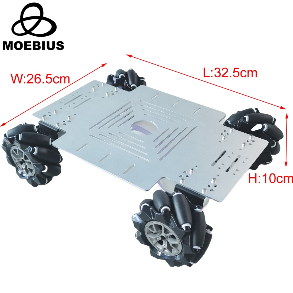 ชุดประกอบรถหุ่นยนต์ล้อเมคานัม  - Robot Arm Kit บทวิจารณ์และราคา