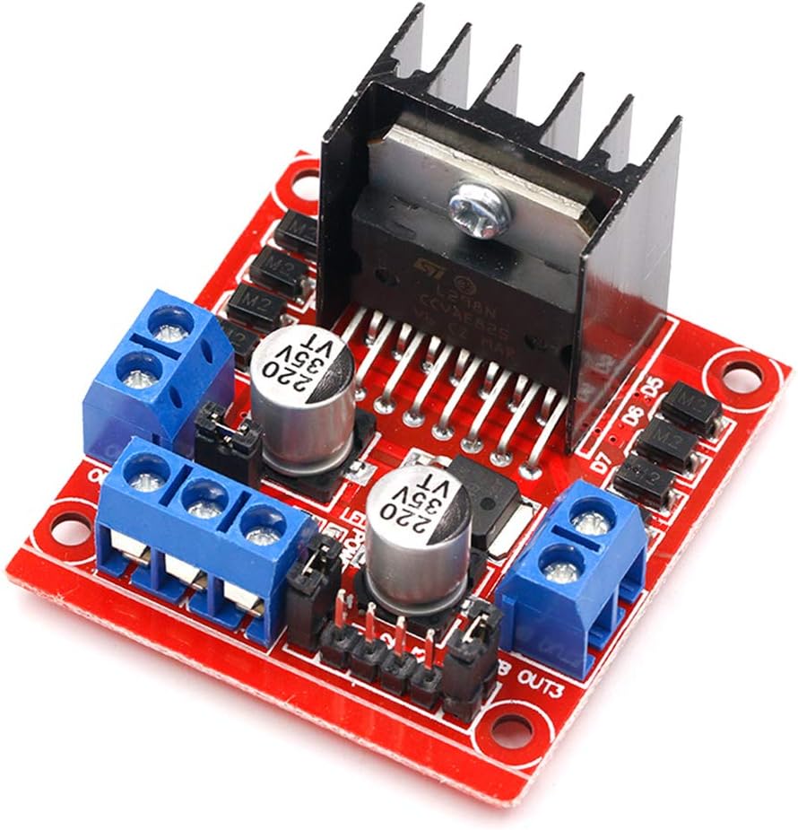 L298N มอเตอร์ไดรฟ์คอนโทรลเลอร์ - L298N Module บทวิจารณ์และราคา