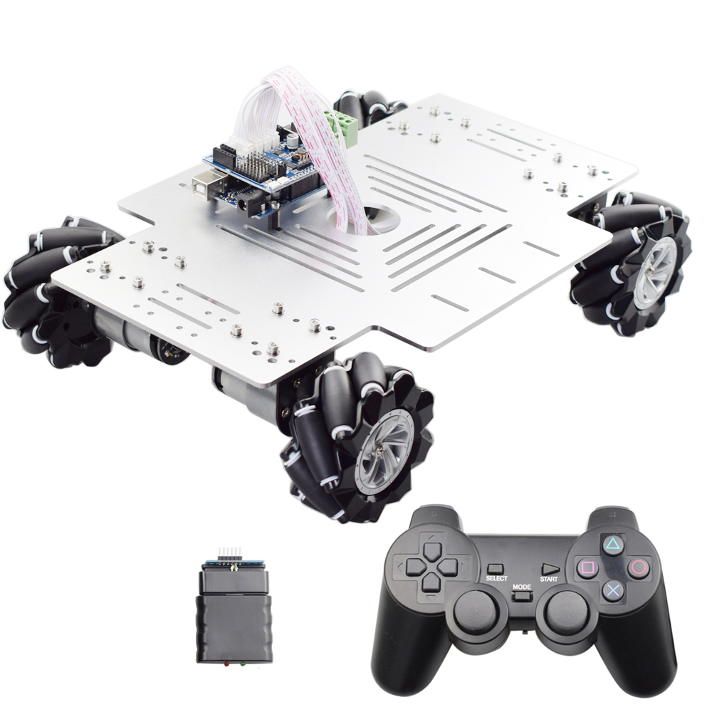 Big แผ่นโลหะอะลูมินัมอัลลอยแชส - Arduino Robot บทวิจารณ์และราคา