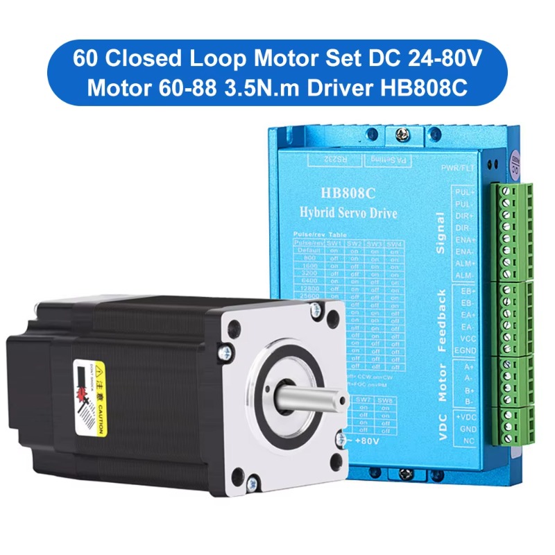 มอเตอร์สเต็ปเปอร์แบบวงปิด Nema - Servo Kit บทวิจารณ์และราคา