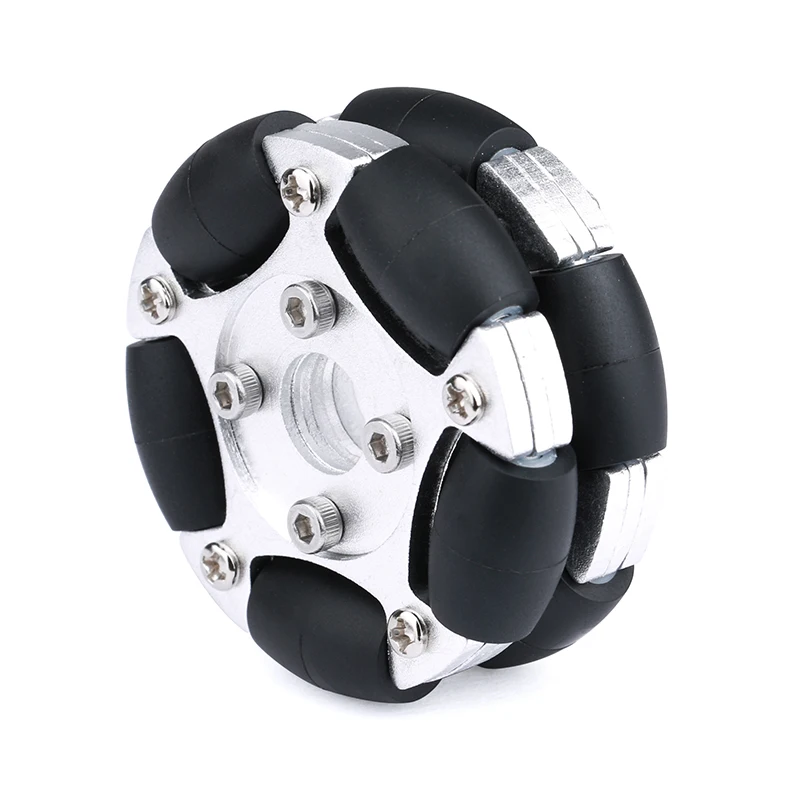 ล้อโลหะแบบหมุนรอบทิศทาง 80 มม. - Robot Wheel บทวิจารณ์และราคา