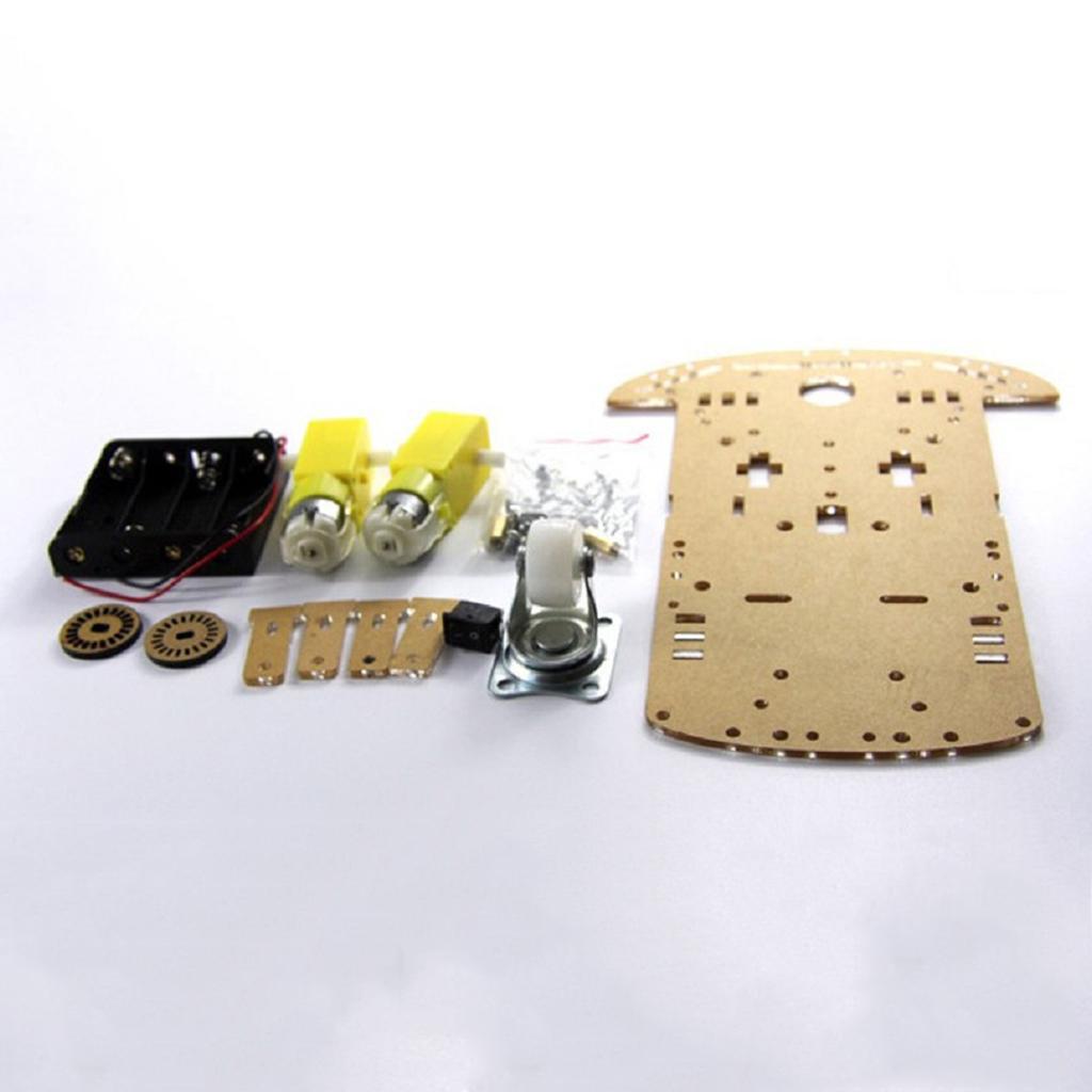 ชุดประกอบโครงรถหุ่นยนต์ขับเคลื - Robot Car Kit บทวิจารณ์และราคา