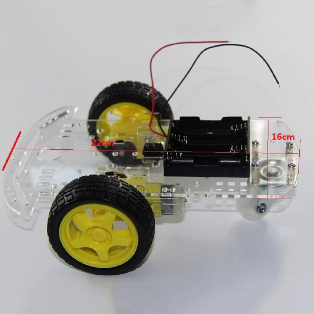 ชุดประกอบโครงรถหุ่นยนต์ขับเคลื - Robot Car Kit บทวิจารณ์และราคา