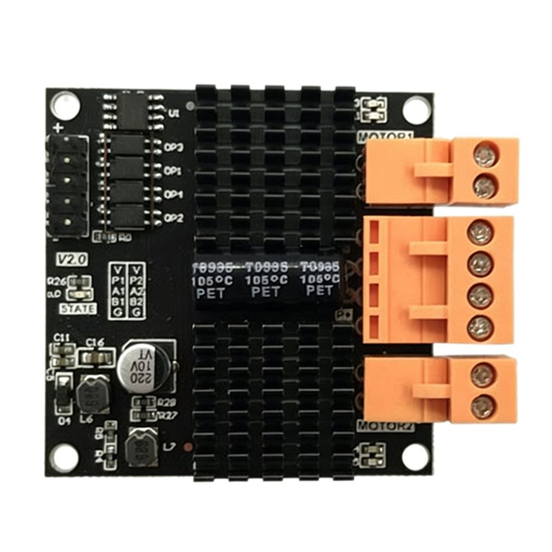 โมดูลขับมอเตอร์แบบมีแปรงถ่าน H - L298N Module บทวิจารณ์และราคา