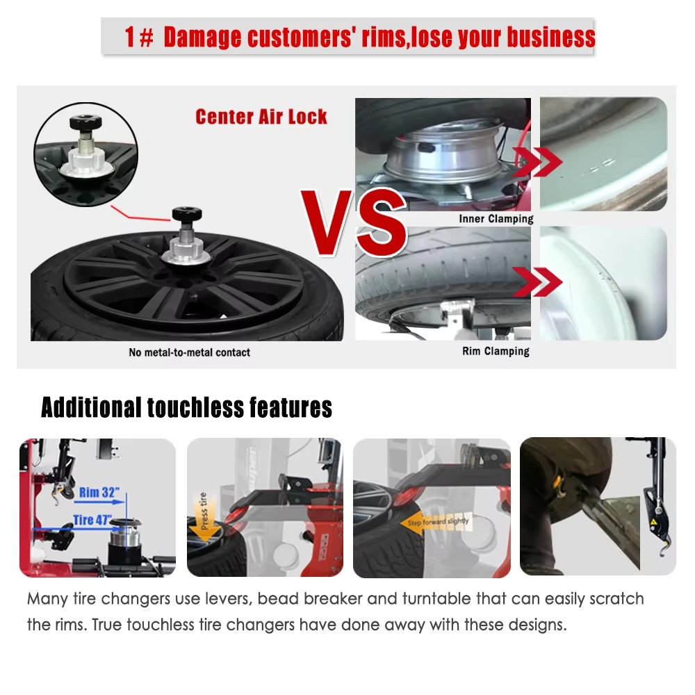 เครื่องเปลี่ยนยางอัตโนมัติคุณภ - Robot Wheel บทวิจารณ์และราคา