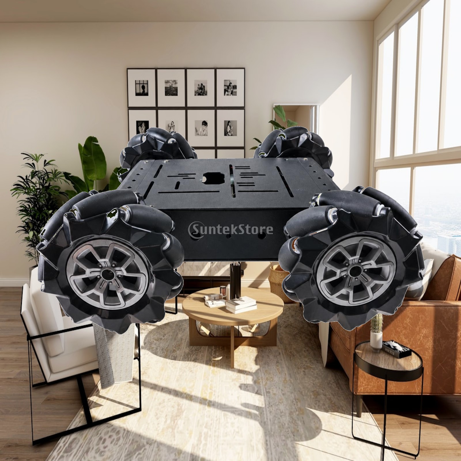 โครงรถบังคับวิทยุแบบหลายทิศทาง - Robot Car Kit บทวิจารณ์และราคา