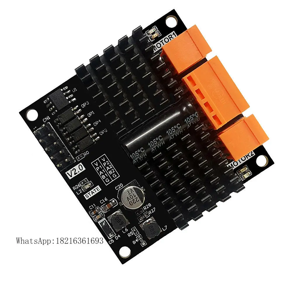 โมดูลขับมอเตอร์กระแสตรงแบบสองช - L298N Module บทวิจารณ์และราคา