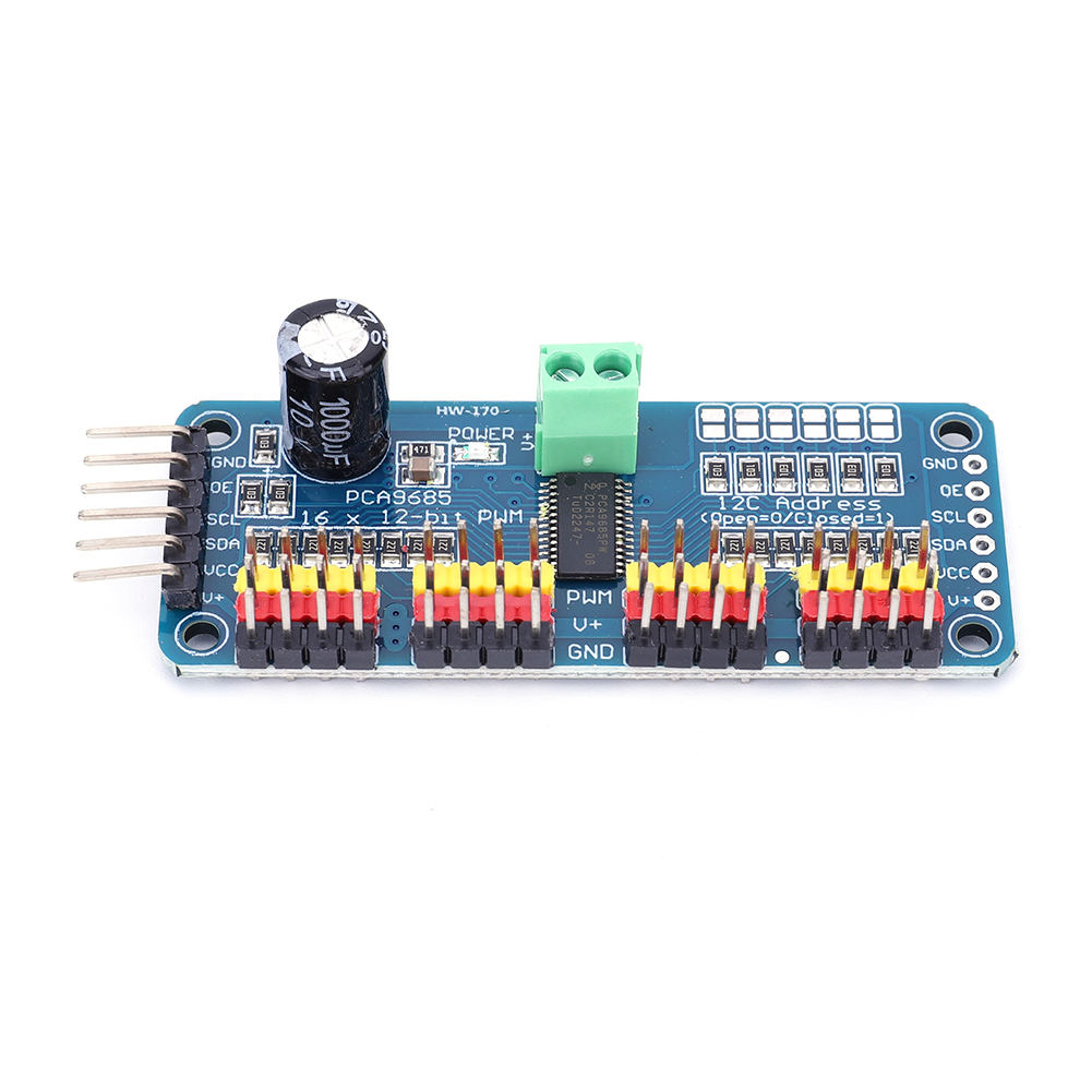 PCA9685 ตัวควบคุมหุ่นยนต์ อินเ - Arduino Robot บทวิจารณ์และราคา
