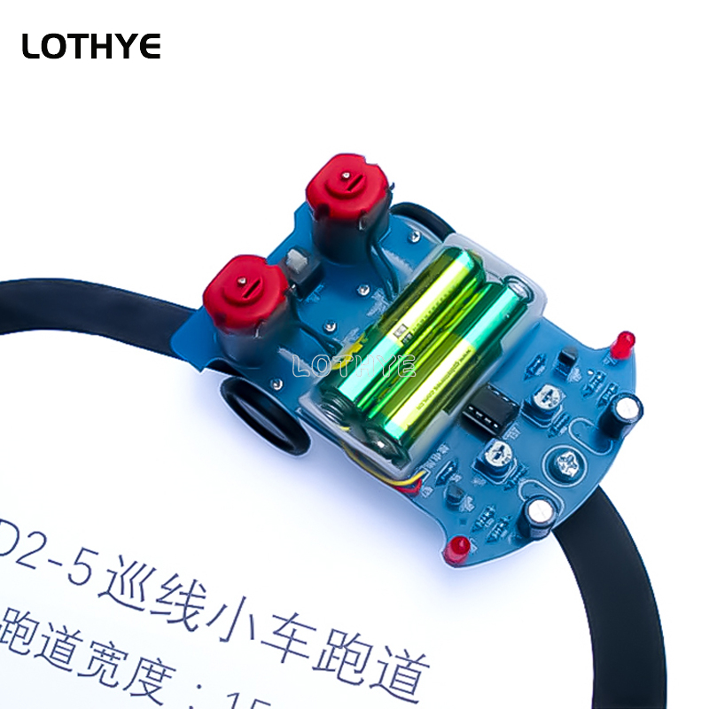 อัจฉริยะติดตามสายรถ DIY ชุดอิเ - Line Follower Robot บทวิจารณ์และราคา