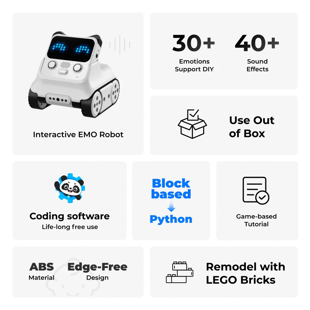 เมคบล็อก โคดดี้ ร็อคกี้ หุ่นยน - Robotics Kit บทวิจารณ์และราคา