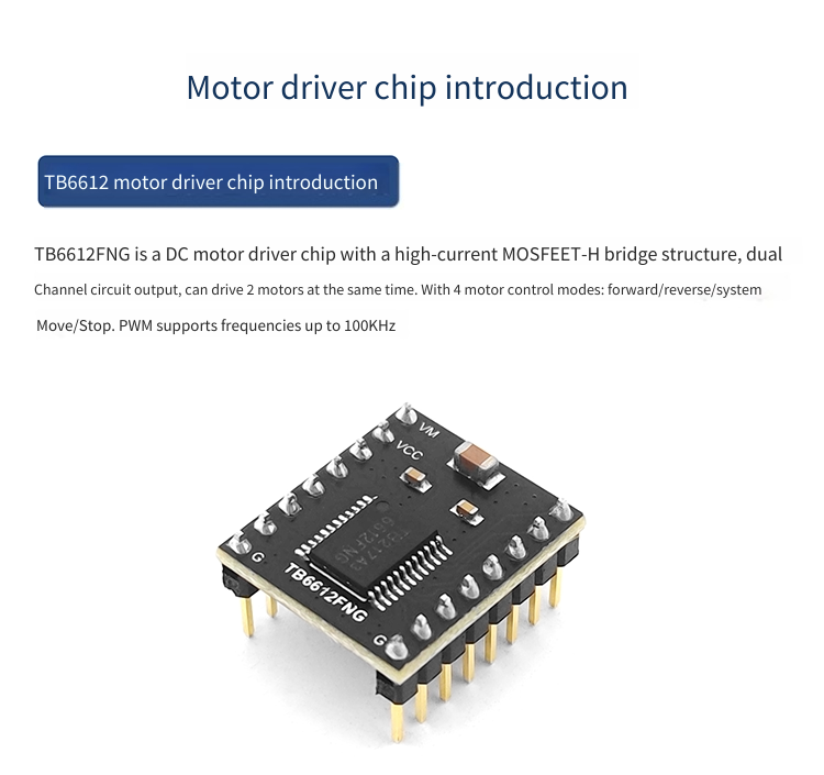 โมดูลขับมอเตอร์ TB6612 AT8236  - L298N Module บทวิจารณ์และราคา