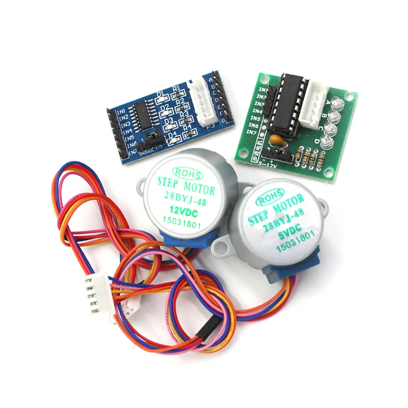 1 ชิ้น มอเตอร์สเต็ปเปอร์ 28BYJ - Uln2003 Driver บทวิจารณ์และราคา