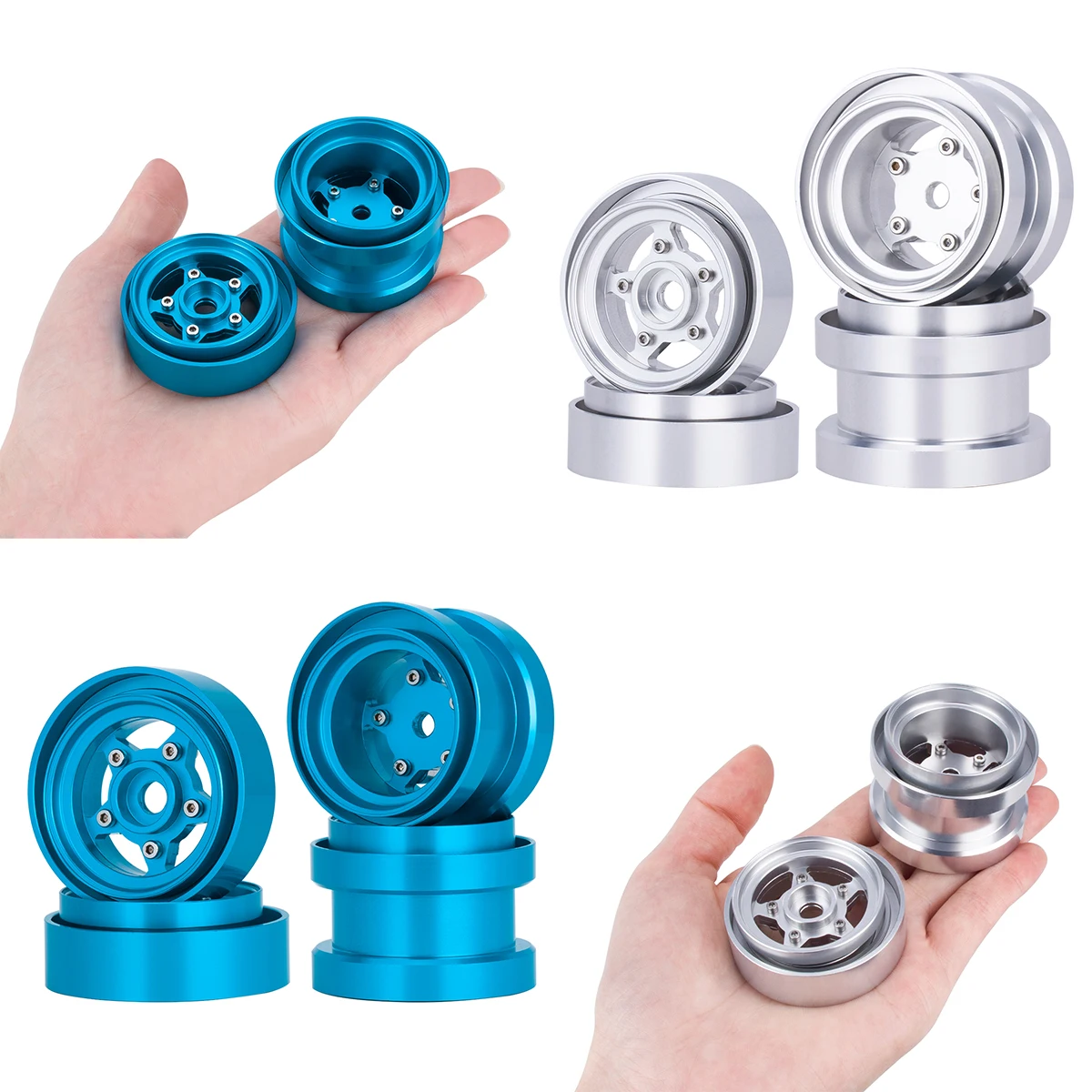 อลูมิเนียม Beadlock ล้อสําหรับ - Robot Car Kit บทวิจารณ์และราคา