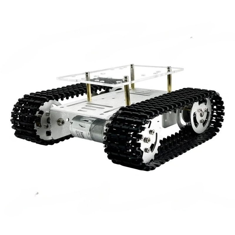 แชสซีอัจฉริยะพร้อมมอเตอร์สำหรั - Tracked Robot Chassis บทวิจารณ์และราคา