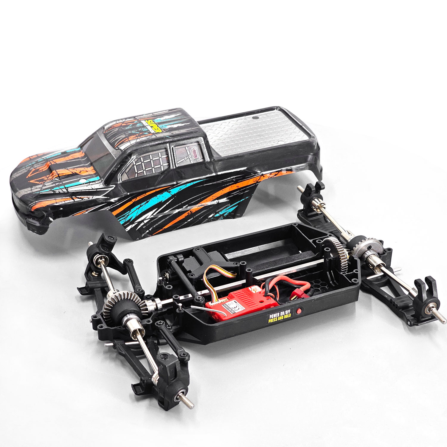 ชุดเกียร์โลหะผงสำหรับรถบังคับ  - Robot Car Kit บทวิจารณ์และราคา
