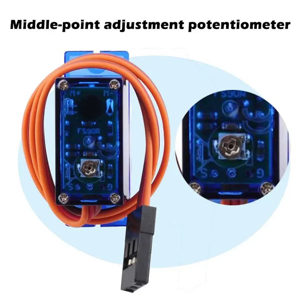 4 ชุด เซอร์โว Feetech FS90R หม - Micro Servo บทวิจารณ์และราคา