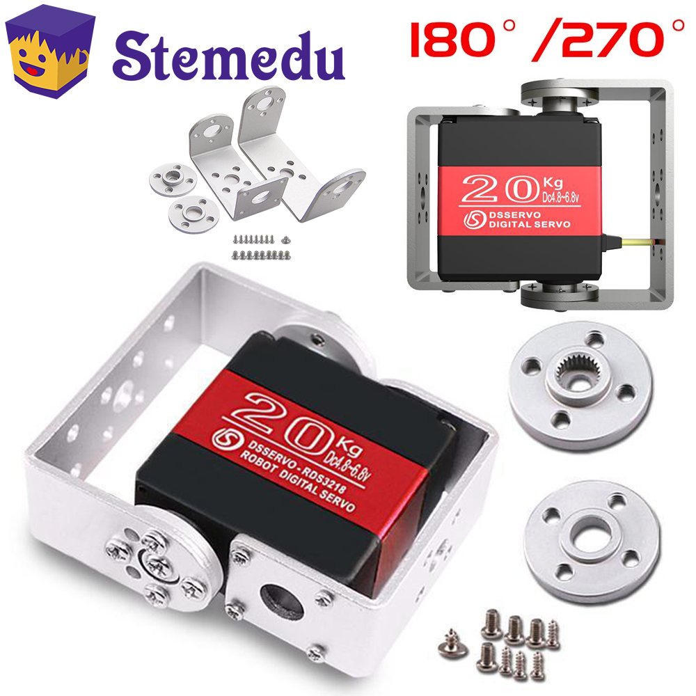 RDS3218 20 กก.180/270 องศา Dua - Robot Arm Metal บทวิจารณ์และราคา