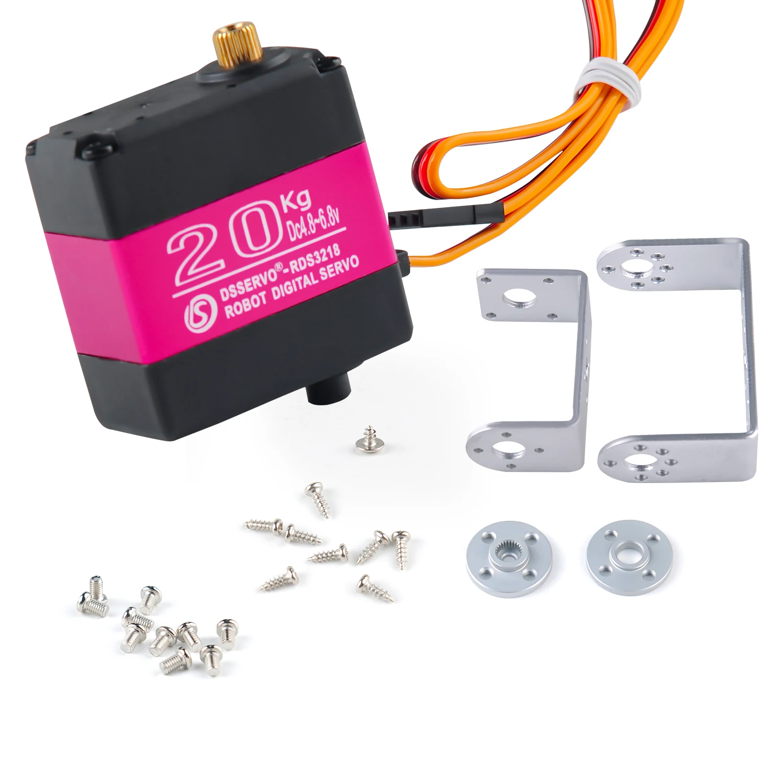 RDS3218 20 กก.180/270 องศา Dua - Robot Arm Metal บทวิจารณ์และราคา
