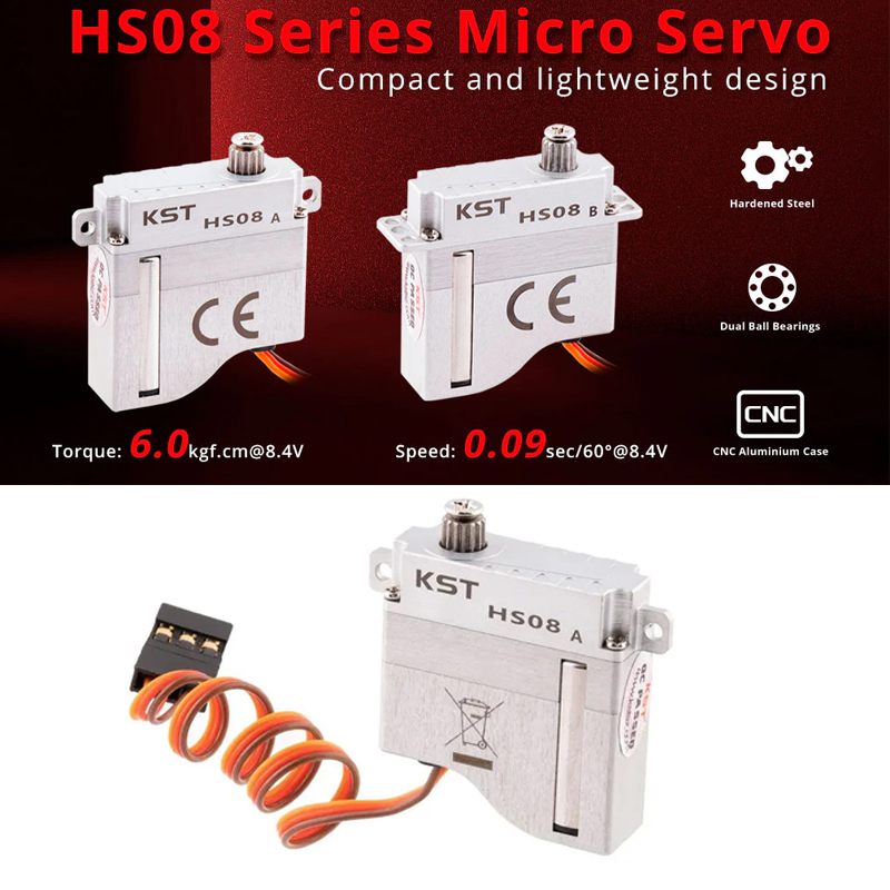 เซอร์โวมิโครดิจิตอลโลหะ KST HS - Micro Servo บทวิจารณ์และราคา